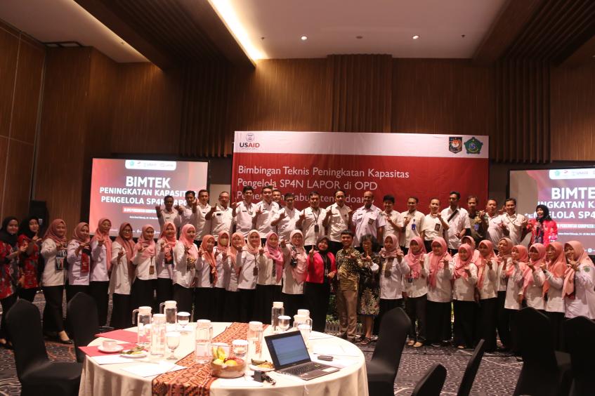 Pemkab Sidoarjo Gelar Bimtek SP4N LAPOR Bagi Admin SP4N LAPOR